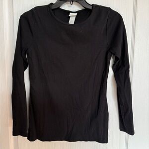 Classic H&M Black or grey Zara Long Sleeve Top
